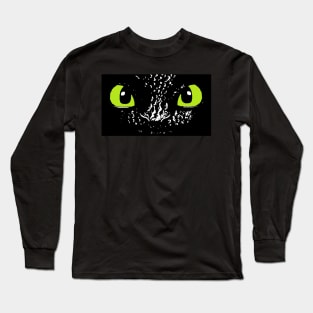 how to train your dragon (toothless up close) Long Sleeve T-Shirt